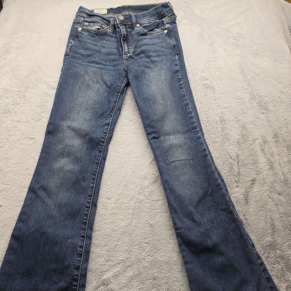 GAP 1969 Perfect Boot Mid Rise Jeans (Size 26 / 2L)